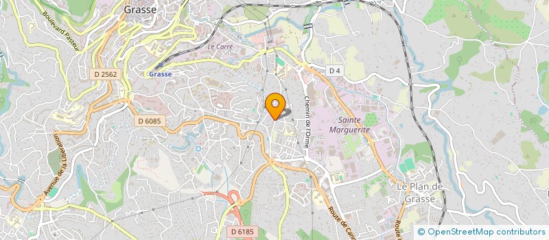 localisation de l'entreprise MGBAT 2  GRASSE
