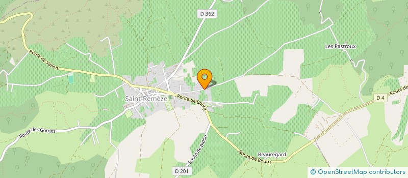 localisation de l'entreprise MGBTP  SAINT-REMEZE