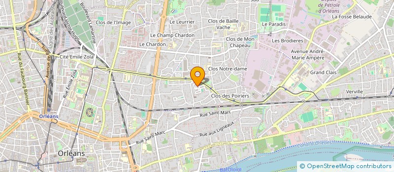 localisation de l'entreprise MGC 45 à ORLEANS