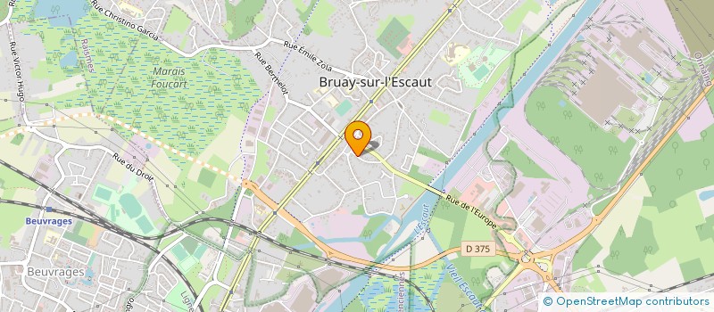 localisation de l'entreprise MGC à BRUAY-SUR-L'ESCAUT