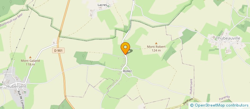 localisation de l'entreprise MGC  HUBERSENT