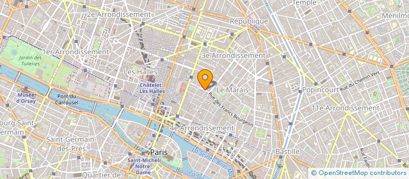 localisation de l'entreprise MGC à PARIS