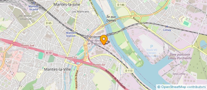 localisation de l'entreprise MGC  MANTES-LA-VILLE