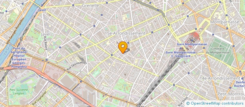 localisation de l'entreprise MGC  PARIS