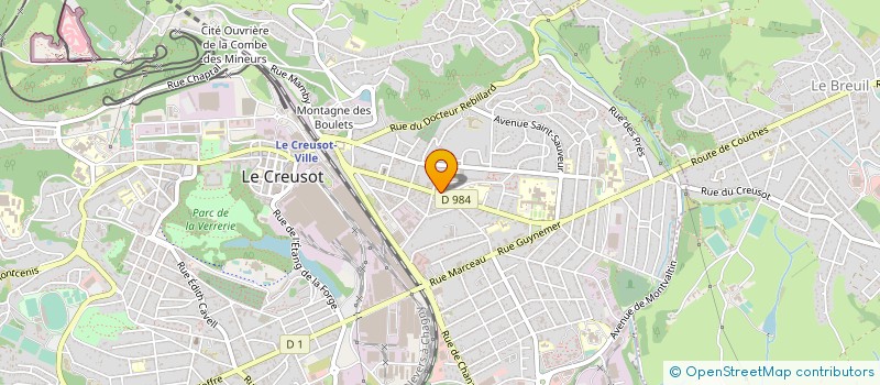 localisation de l'entreprise MGC BATTERIES à LE CREUSOT