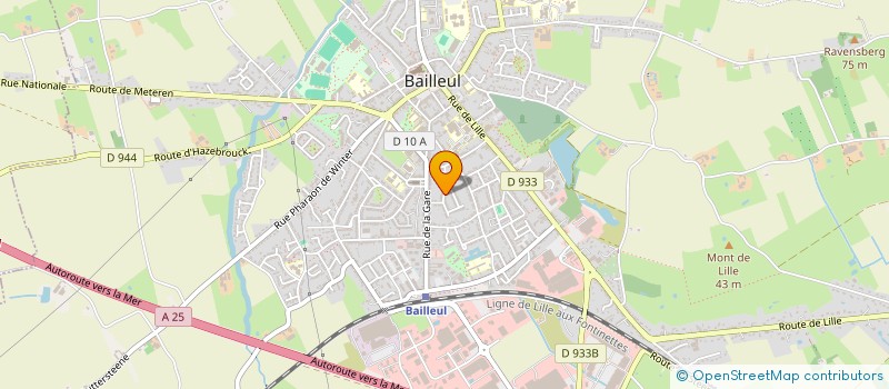 localisation de l'entreprise MGC CONCEPT à BAILLEUL