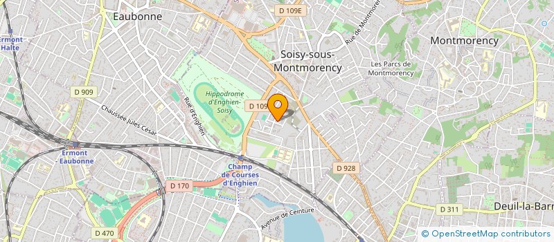 localisation de l'entreprise MGC CREATION  SOISY-SOUS-MONTMORENCY