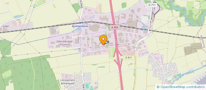 localisation de l'entreprise MGC DIAGNOSTICS FRANCE  ECKBOLSHEIM