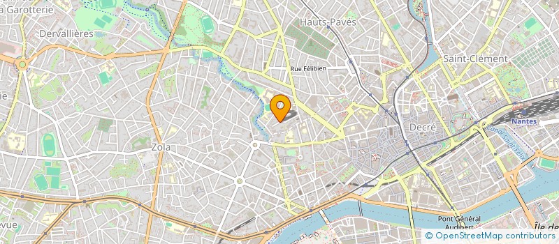 localisation de l'entreprise MGC ERDRE ET LOIRE à NANTES