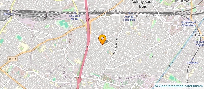 localisation de l'entreprise MGC GLOBAL à AULNAY-SOUS-BOIS