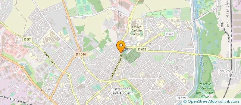 localisation de l'entreprise MGC LAND à SAINT-QUENTIN