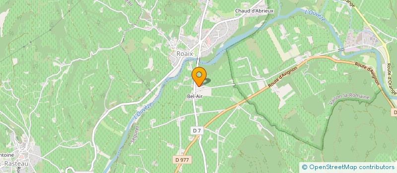 localisation de l'entreprise MGC LES COLLINES  VAISON-LA-ROMAINE