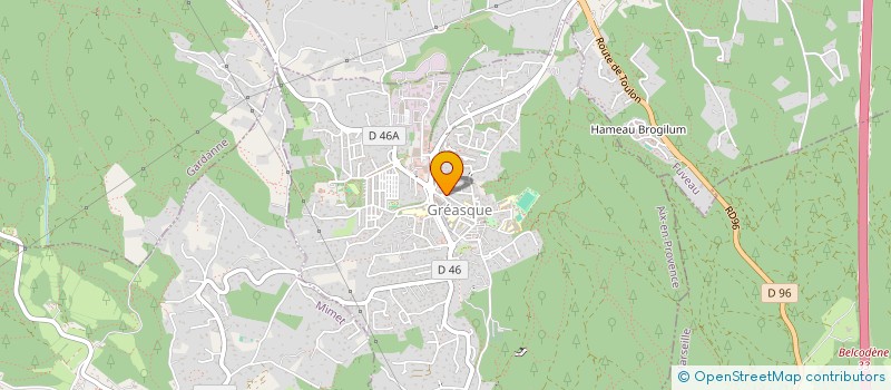 localisation de l'entreprise MGC MIXTE GREASQUE COMBAT  GREASQUE