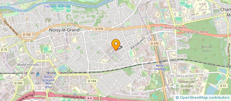 localisation de l'entreprise MGC PERFORMANCE  NOISY-LE-GRAND