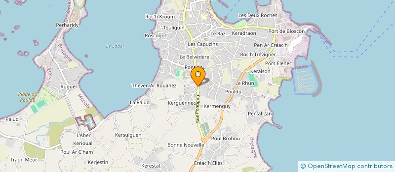 localisation de l'entreprise MGC ROSCOFF  ROSCOFF