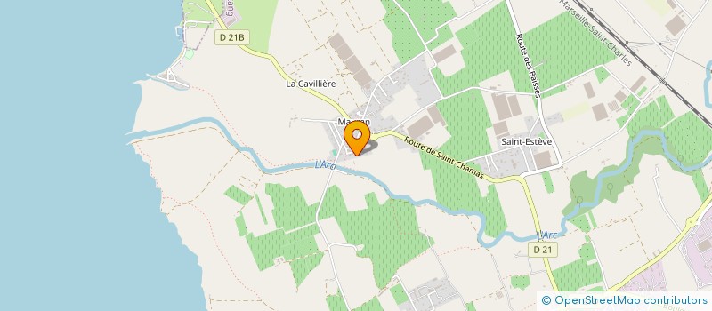 localisation de l'entreprise MGCCI à BERRE L'ETANG