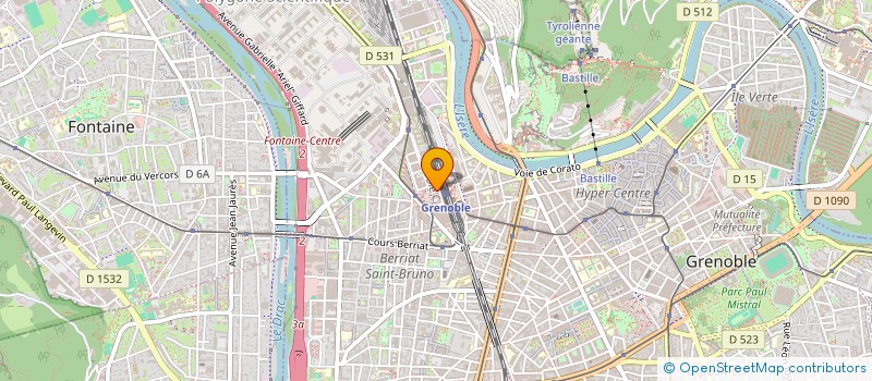 localisation de l'entreprise MGCG SOCIETE DE PARTICIPATIONS FINANCIERES DE PROFESSION LIBERALE D'AVOCATS à GRENOBLE