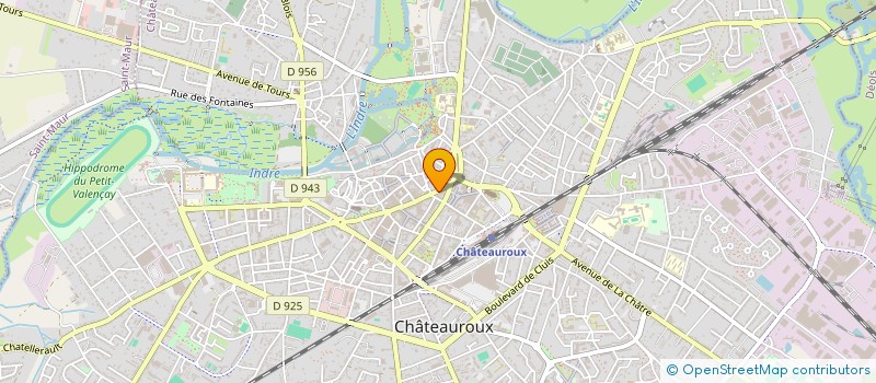 localisation de l'entreprise MGCH à CHATEAUROUX