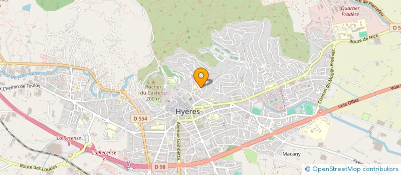 localisation de l'entreprise MGCI INVEST à HYERES