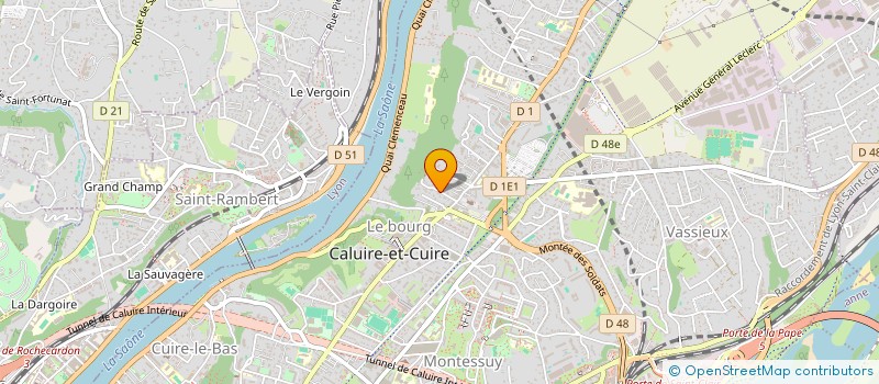 localisation de l'entreprise MGCL  CALUIRE-ET-CUIRE