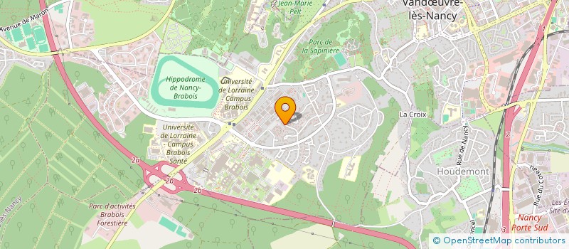 localisation de l'entreprise MGCLN  VANDUVRE-LES-NANCY