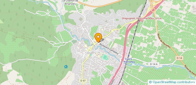 localisation de l'entreprise MGCN à CUERS