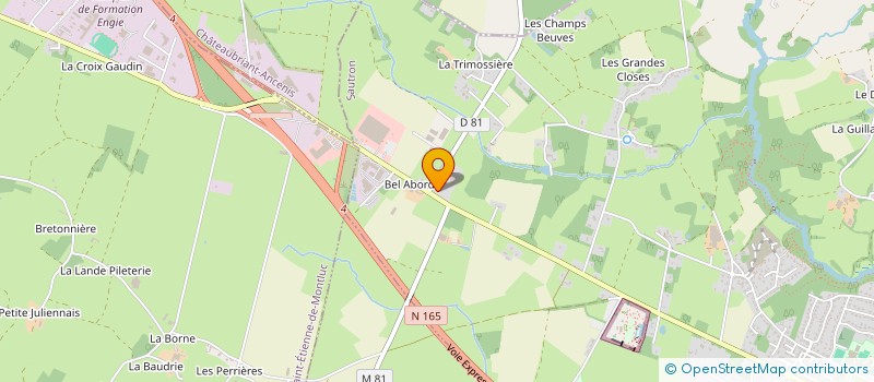 localisation de l'entreprise MGCO à SAUTRON