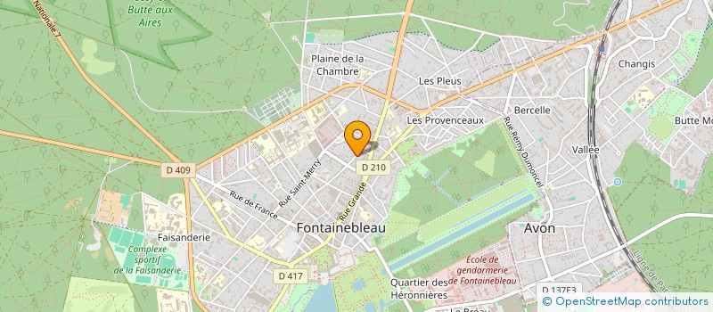 localisation de l'entreprise MGCP SUPPLY CHAIN MANAGEMENT à FONTAINEBLEAU