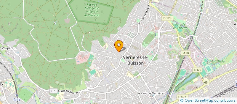 localisation de l'entreprise MGCS à VERRIERES-LE-BUISSON