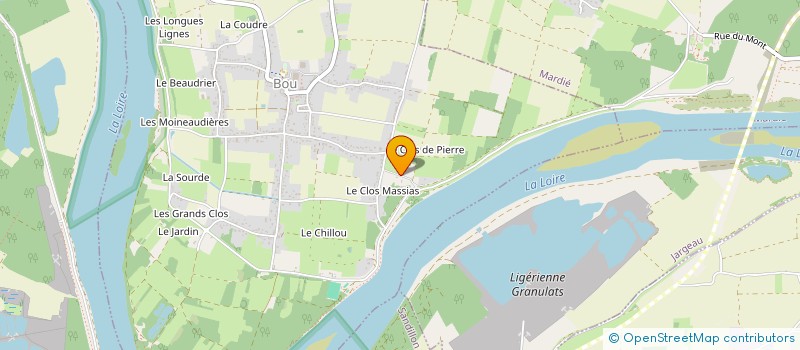 localisation de l'entreprise MGD 1  BOU