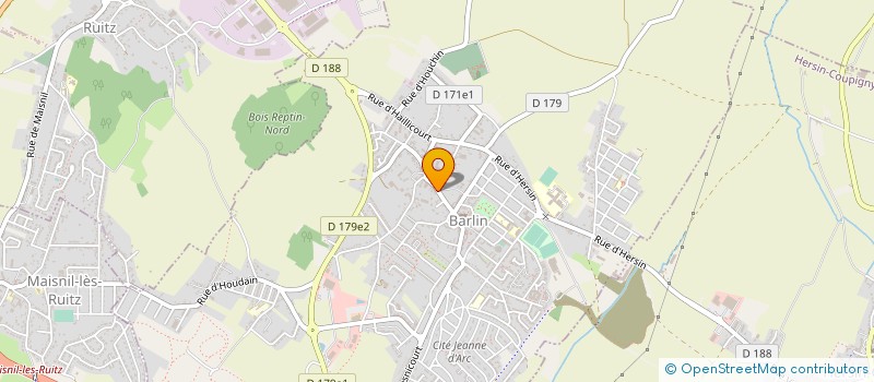 localisation de l'entreprise MGD à BARLIN