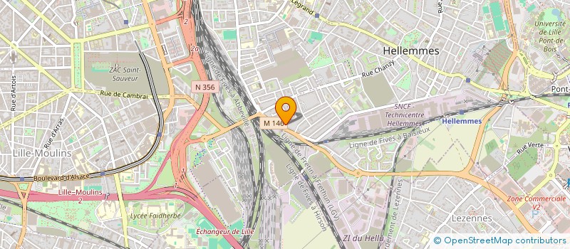 localisation de l'entreprise MGD à LILLE