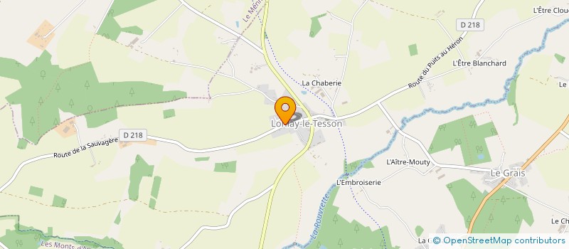 localisation de l'entreprise MGD à LONLAY-LE-TESSON