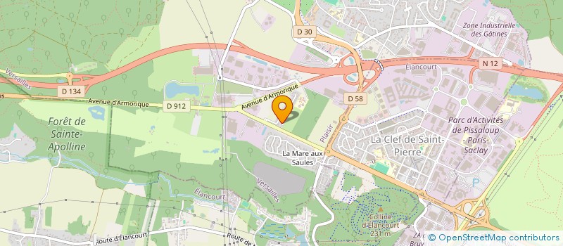 localisation de l'entreprise MGD & CO  PLAISIR