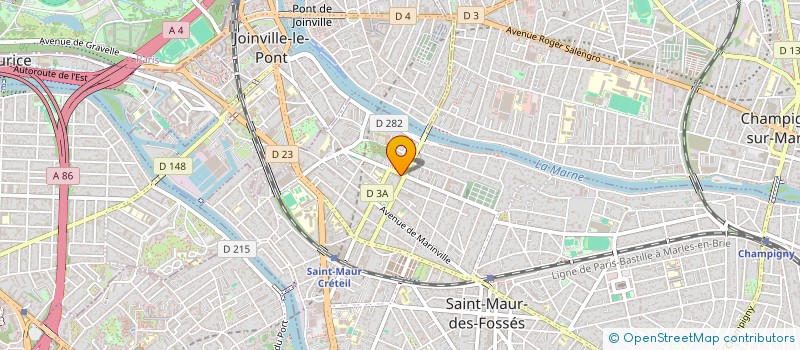 localisation de l'entreprise MGD MK à SAINT-MAUR-DES-FOSSES