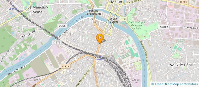 localisation de l'entreprise MGDB1 à MELUN