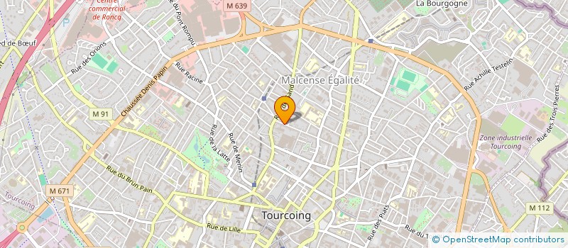 localisation de l'entreprise MGDC BATIMENT  TOURCOING