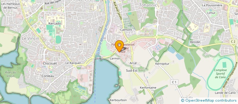 localisation de l'entreprise MGDIS à VANNES
