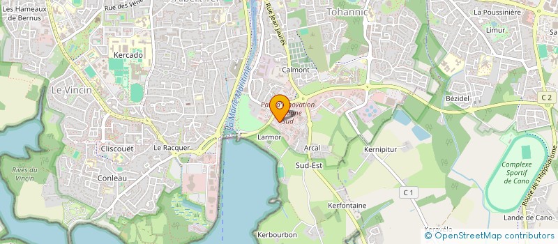 localisation de l'entreprise MGDIS HOLDING à VANNES