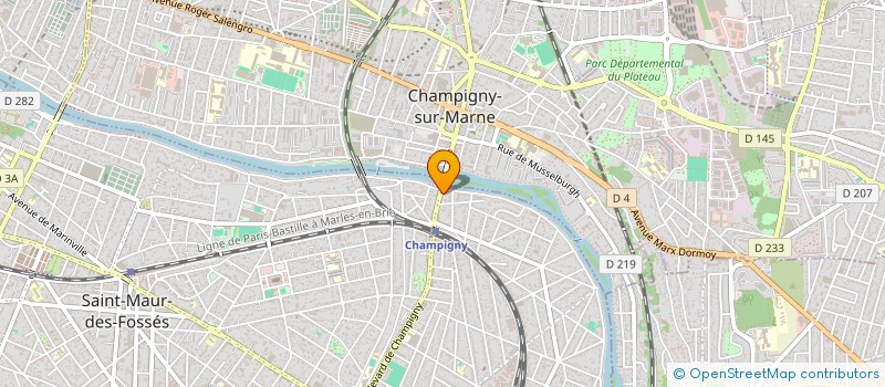 localisation de l'entreprise MGDP à SAINT-MAUR-DES-FOSSES