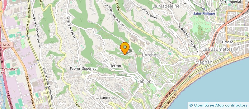 localisation de l'entreprise MGDS à NICE