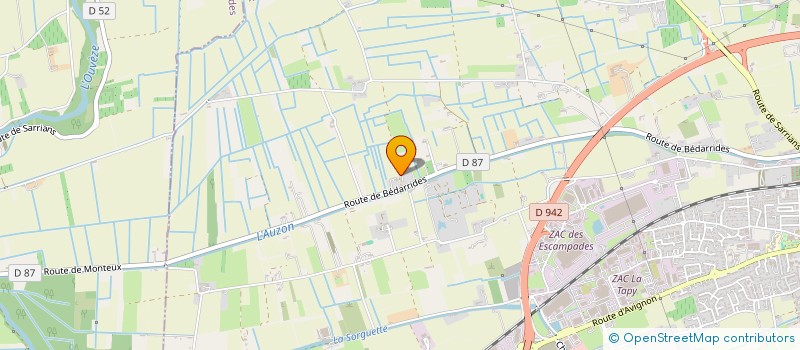 localisation de l'entreprise MGE  MONTEUX