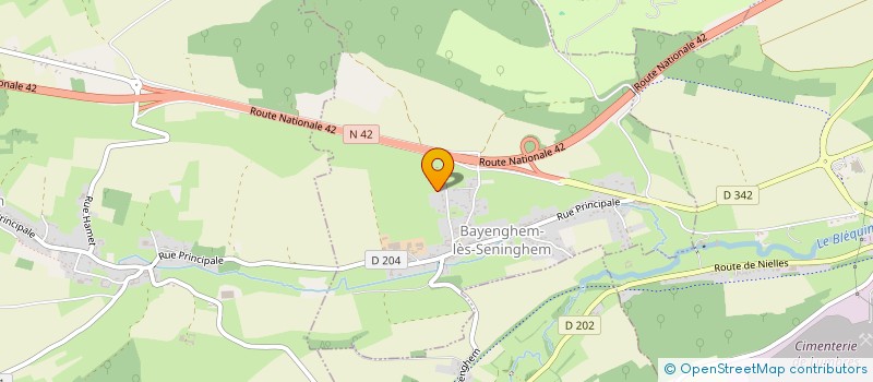 localisation de l'entreprise MGE à BAYENGHEM-LES-SENINGHEM