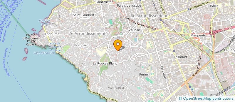 localisation de l'entreprise MGE CONSEIL  MARSEILLE