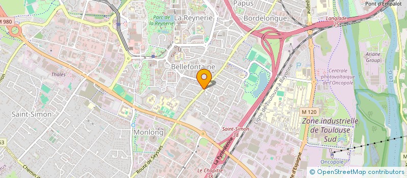 localisation de l'entreprise MGE IMMO à TOULOUSE