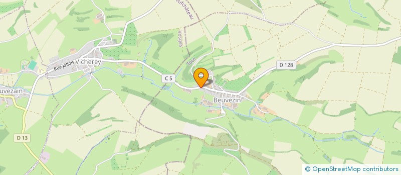 localisation de l'entreprise MGEB DIAG  BEUVEZIN