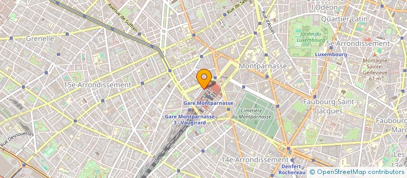 localisation de l'entreprise MGEN CENTRES DE SANTE  PARIS