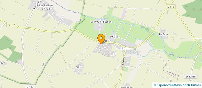 localisation de l'entreprise MGF  BOUHET