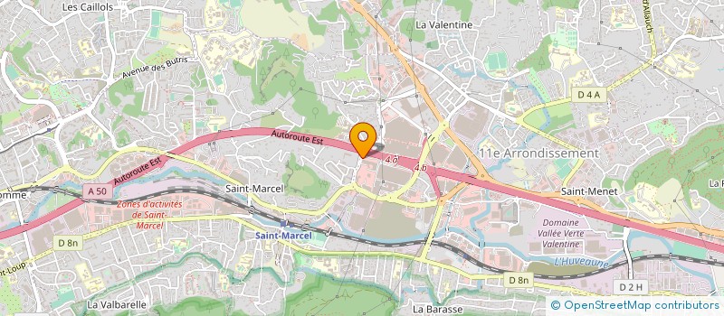 localisation de l'entreprise MGF STONE à MARSEILLE