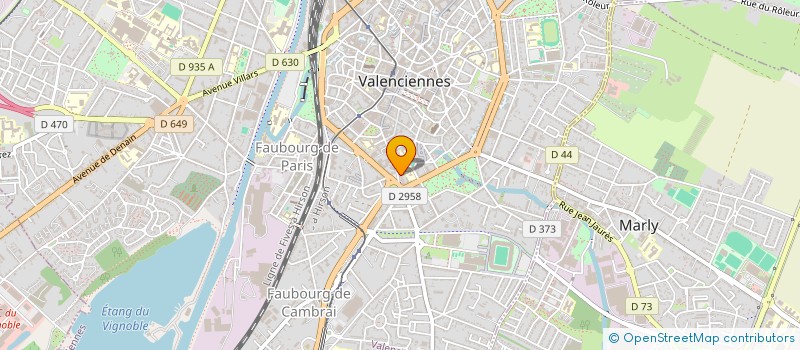 localisation de l'entreprise MGFH à VALENCIENNES